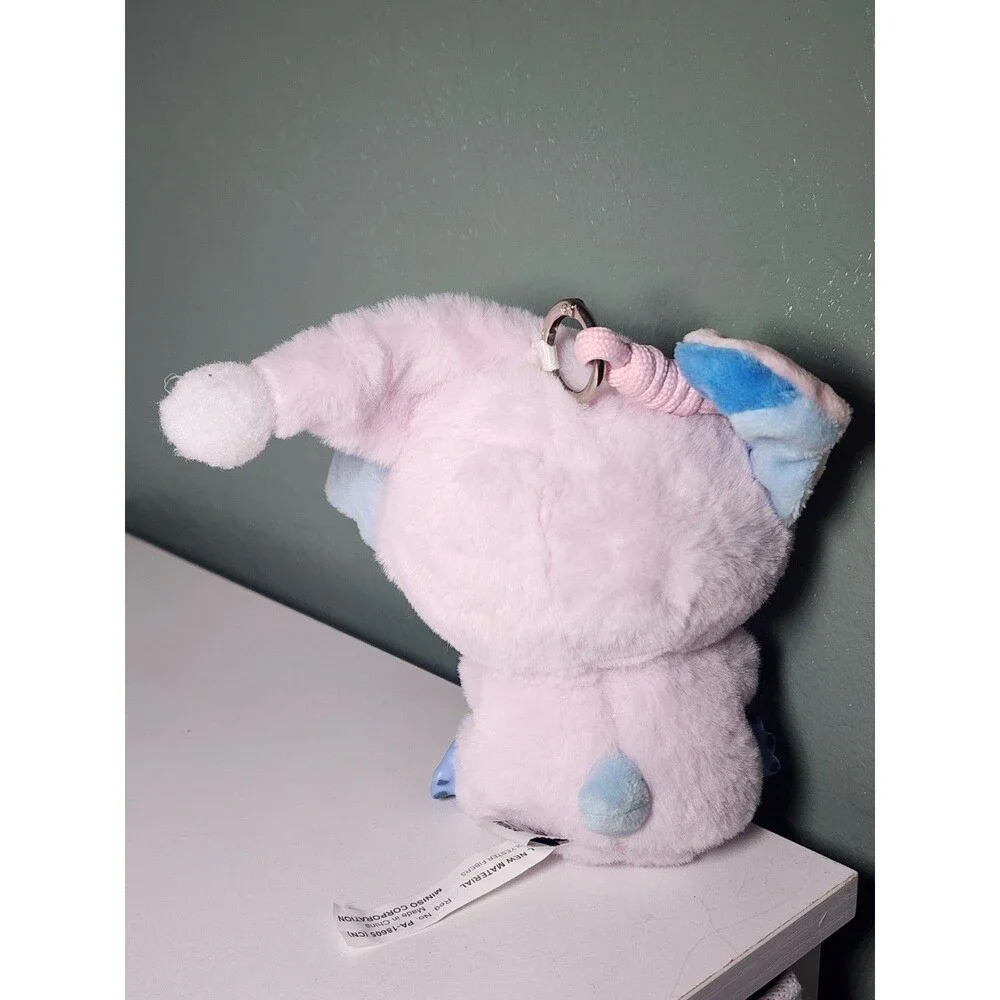 MINISO Disney Stitch Eat Something Before Sleep Strawberry Cone Plush No Box Car